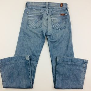 7 For All Mankind Dojo Jeans Flare Leg 28x30